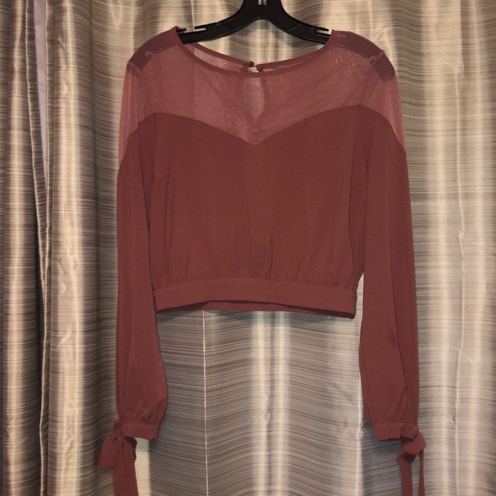 Cropped blouse